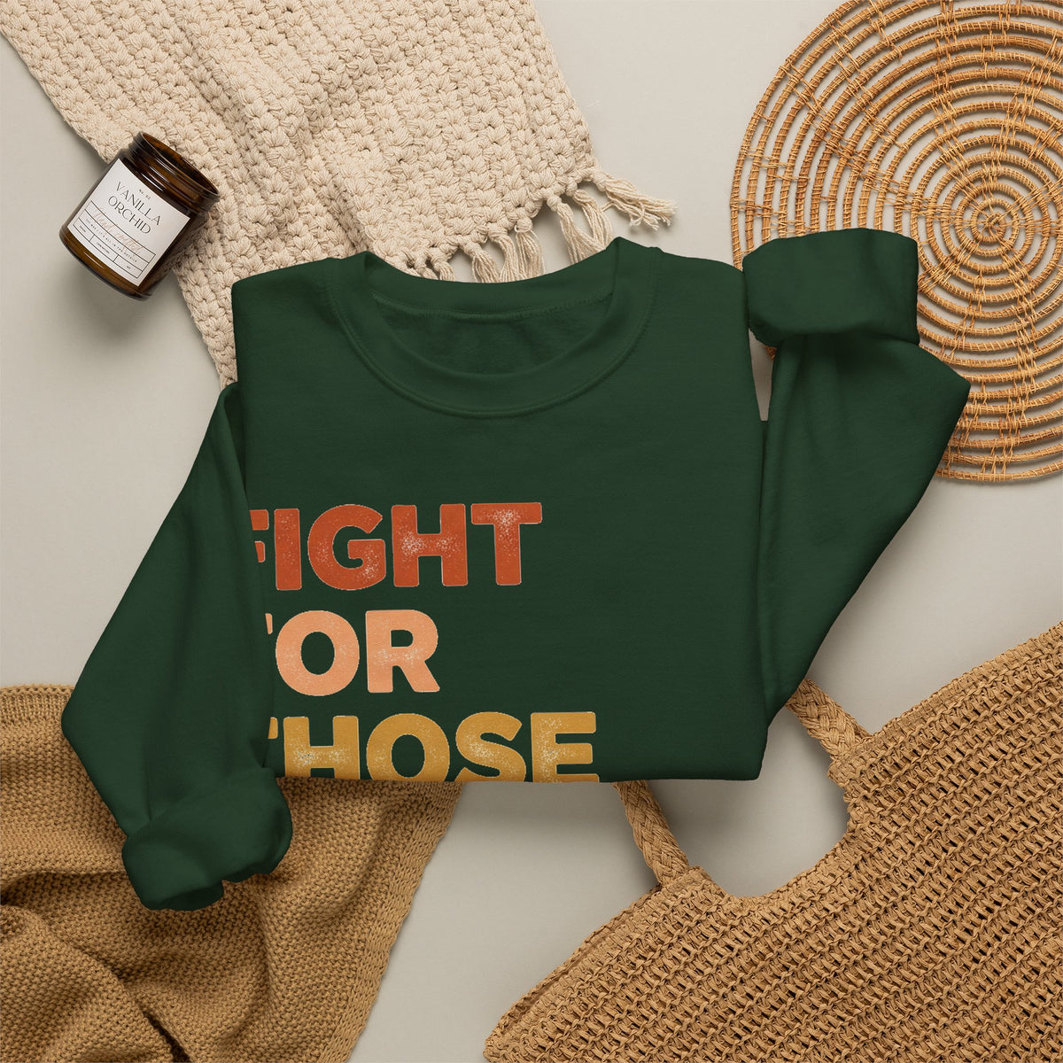 Fight For Those Without Your Privilege Sweatshirt, Social Justice Sweatshirt, Retro Rainbow Activist Sweatshirt, Equality Gift, Human Rights