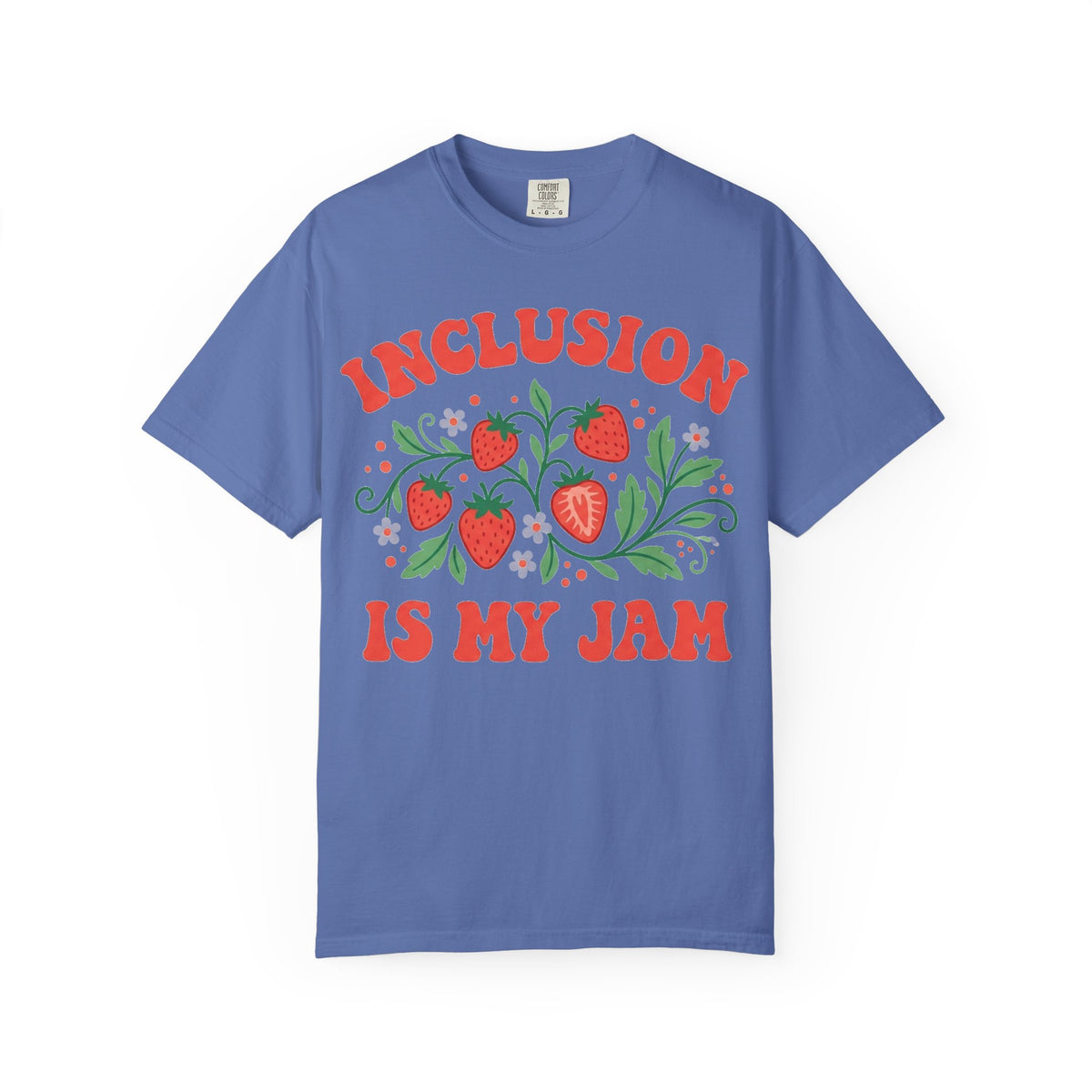 Inclusion Is My Jam Shirt, Strawberry SPED Teacher Tee, Retro Inclusion Shirt, Special Education Gift