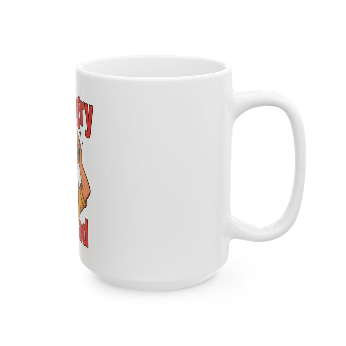 Hi Hungry I'm Dad Mug, Funny Dad Gift from Daughter Son, Christmas Gift for Dad, Coffee Mug 11oz 15oz