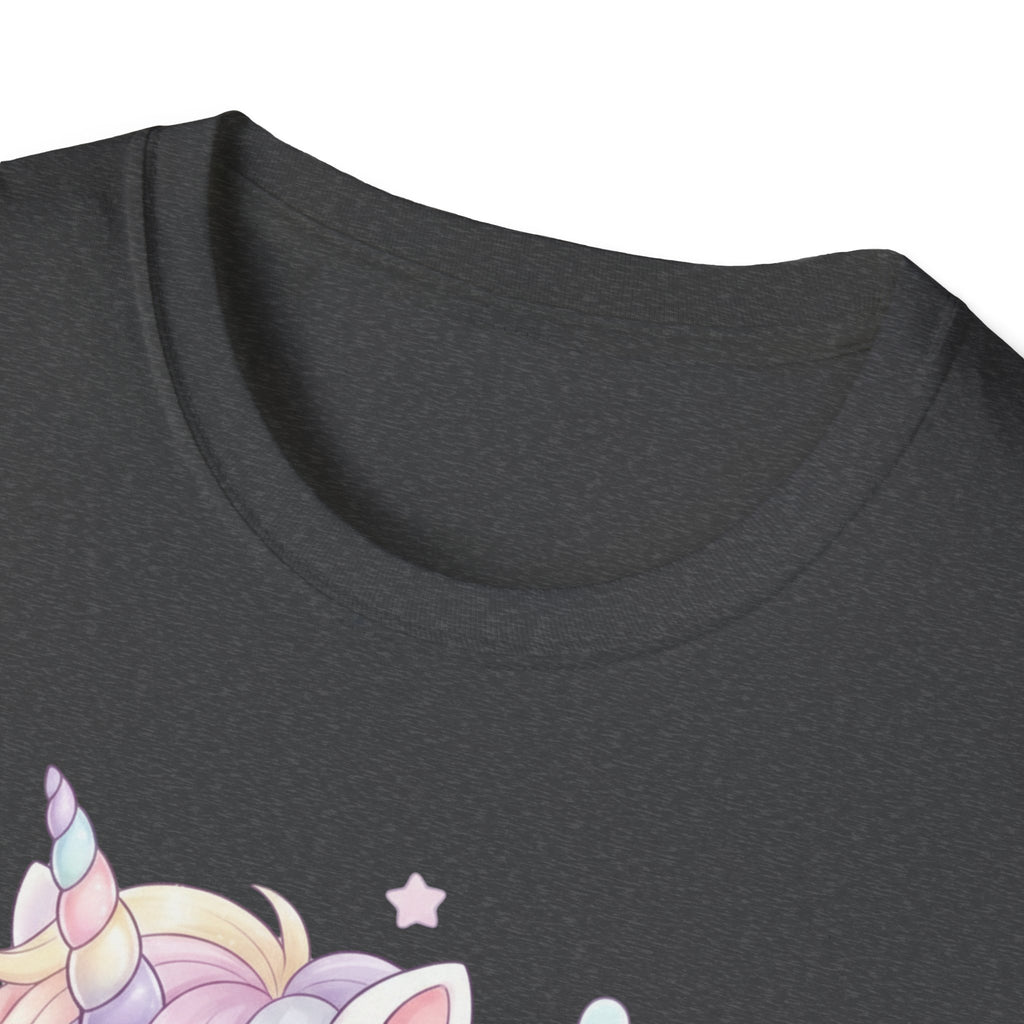 Cute Kawaii Unicorn T-Shirt — "Eres Magia Pura" Pastel Graphic Tee