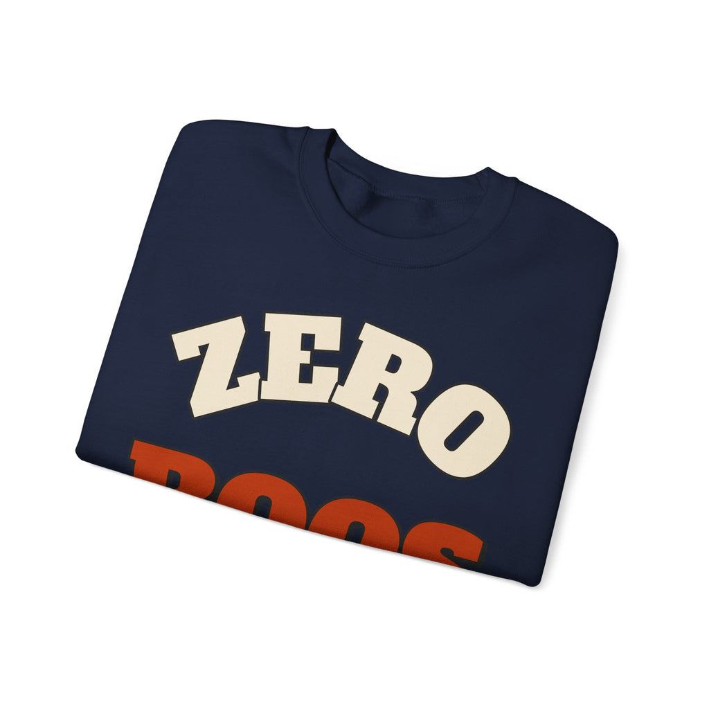 Zero Boos Given Sweatshirt | Funny Halloween Sweatshirt | Spooky Season Sweatshirt | Sarcastic Halloween Gift | Halloween 2026