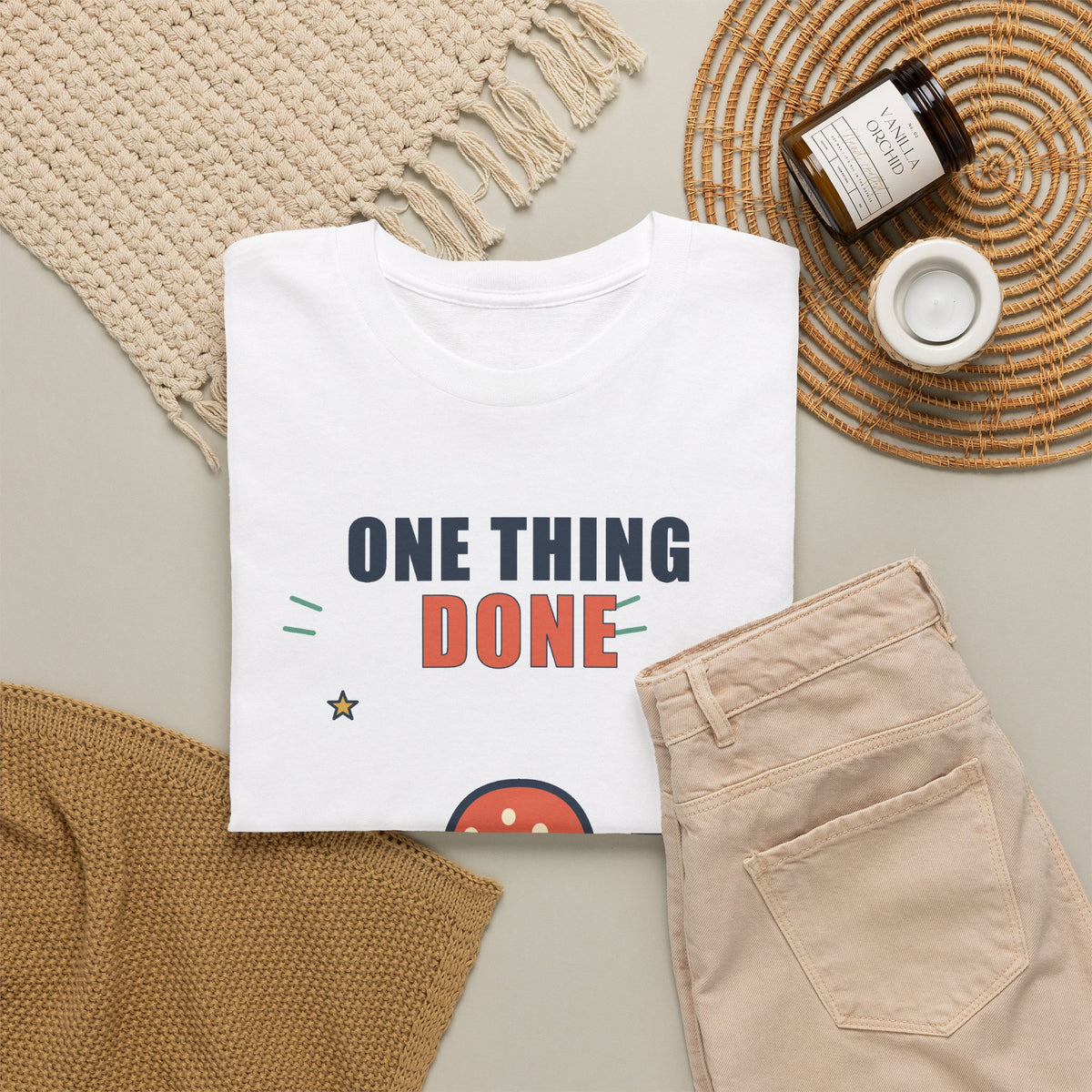 One Thing Done Tee — Counts as a Win