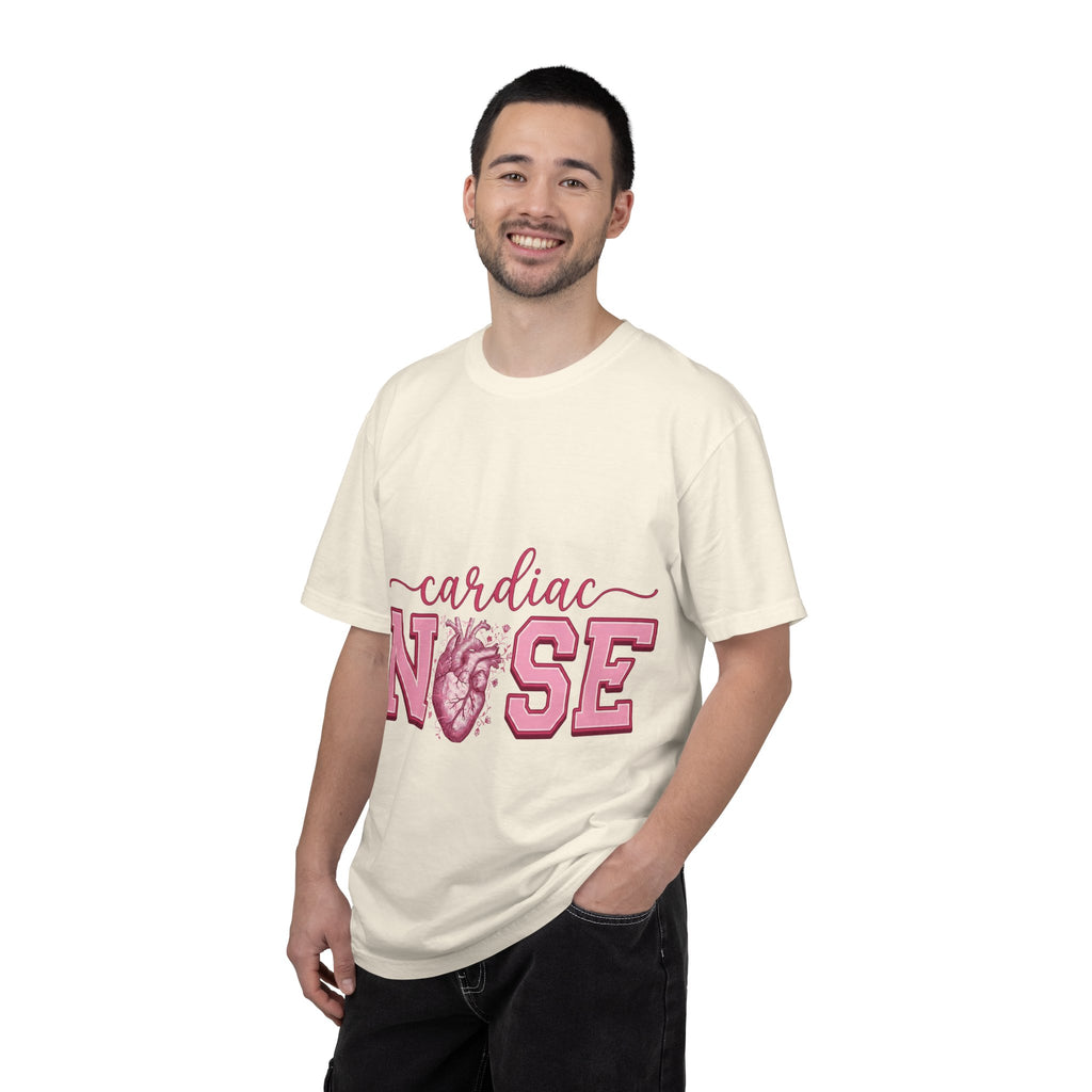 Cardiac Nurse Anatomical Heart Shirt, Pink Varsity Cardiology Tee, Cardiac RN Shirt, Nurse Gift