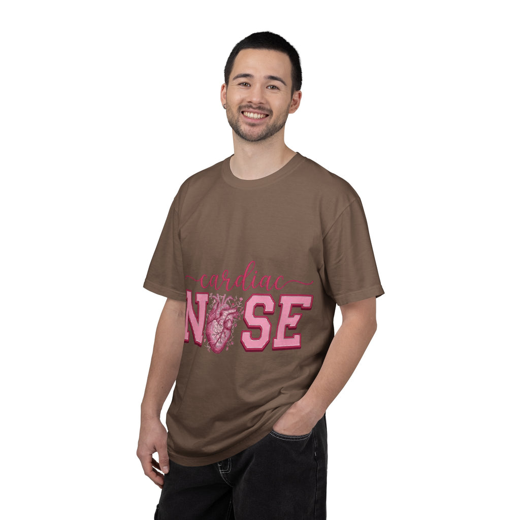 Cardiac Nurse Anatomical Heart Shirt, Pink Varsity Cardiology Tee, Cardiac RN Shirt, Nurse Gift