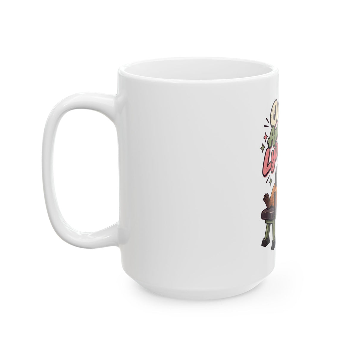 One Rep Away From Lying Down Mug, Funny Gym Lover Gift for Him Her, Workout Christmas Gift, Coffee Mug 11oz 15oz