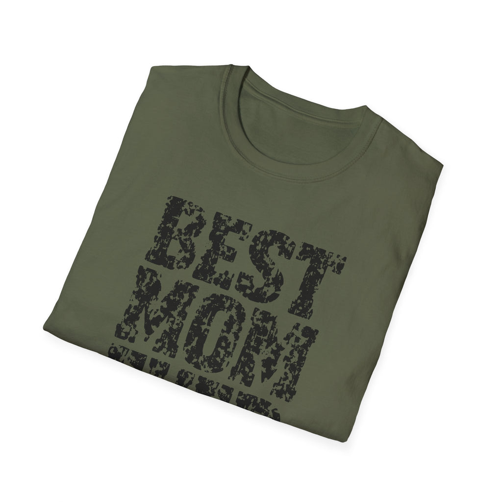 Best Mom Ever Shirt, Distressed Block Letter Mom Tee, Mothers Day Gift