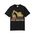 Eggs-Cavator Big Digger Shirt, Easter Excavator Tee, Construction Easter Shirt, Kids Easter Gift