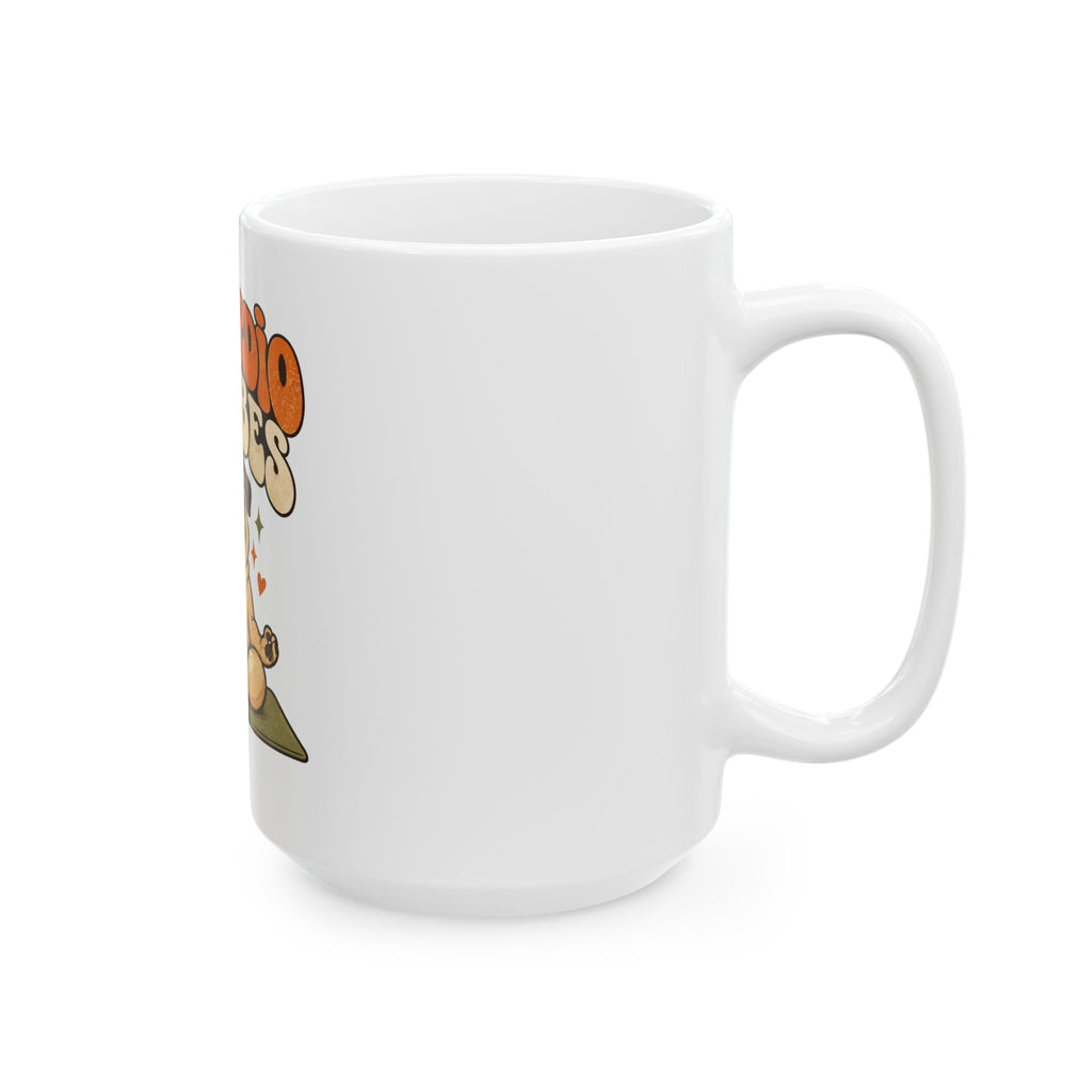 My Cardio Is Vibes Mug, Funny Gym Lover Gift for Him Her, Workout Christmas Gift, Coffee Mug 11oz 15oz