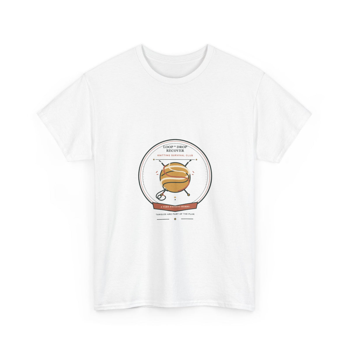 Loop Drop Recover Knitting Shirt — Knitting Survival Club