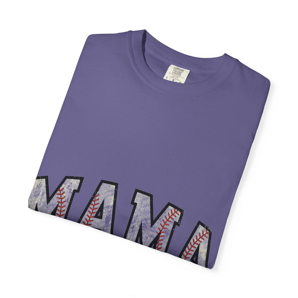 Baseball Mama Cream Shirt, Vintage Stitch Varsity Tee, Baseball Mom Shirt, Little League Gift