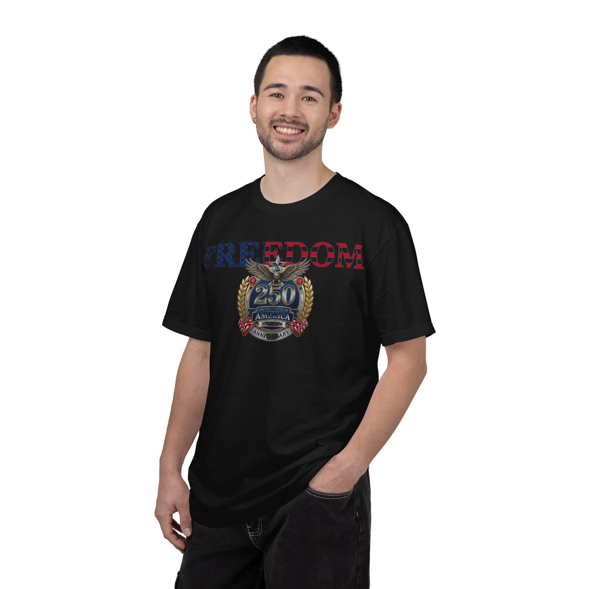 Freedom America 250 Shirt, Semiquincentennial 1776-2026 Tee, Patriotic Anniversary Shirt, Fourth Of July Gift