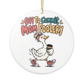 Off To Commit Mom Foolery Ornament, Funny Mom Gift from Daughter Son, Christmas Gift for Mom, Christmas Ornament 2026