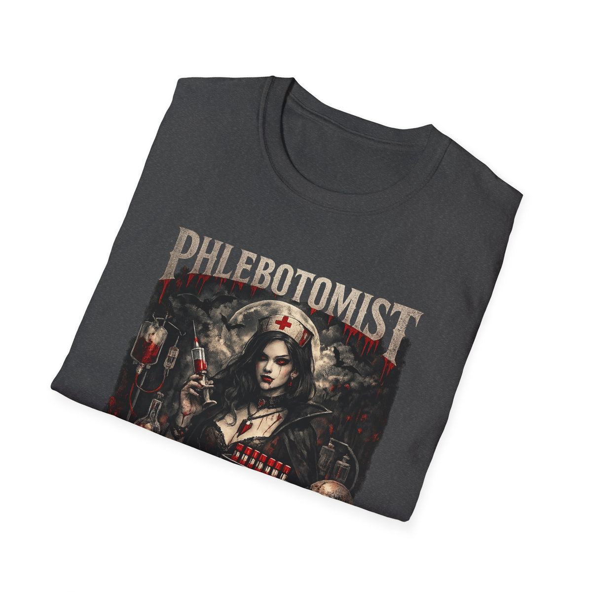 Phlebotomist Shirt, Basically A Vampire But Legal, Funny Lab Tech Gift