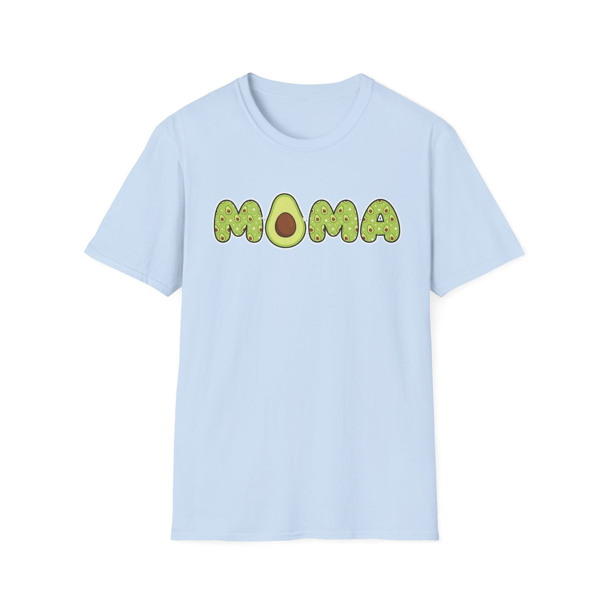Mama Shirt, Avocado Letters Mom Tee, Mothers Day Gift