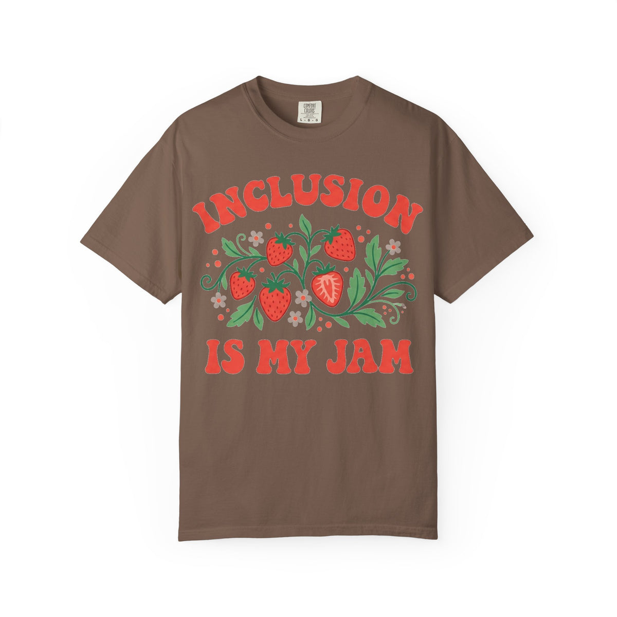 Inclusion Is My Jam Shirt, Strawberry SPED Teacher Tee, Retro Inclusion Shirt, Special Education Gift