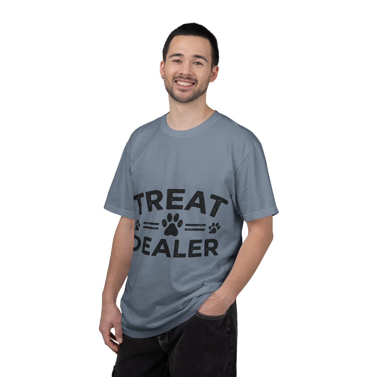Treat Dealer Shirt, Funny Dog Mom Paw Print Tee, Pet Treat Shirt, Dog Lover Gift