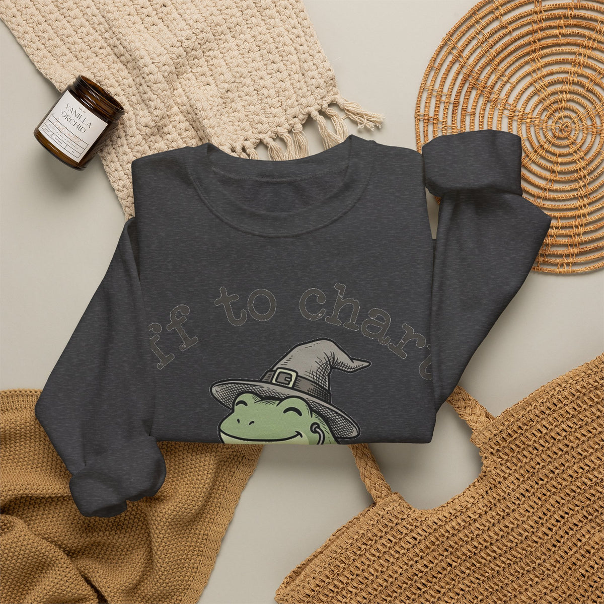 Off To Chart Frog Nurse Sweatshirt, Witch Hat Frog on Scooter Sweatshirt, Funny Halloween Nurse Sweatshirt, Spooky Nursing Student Gift, RN