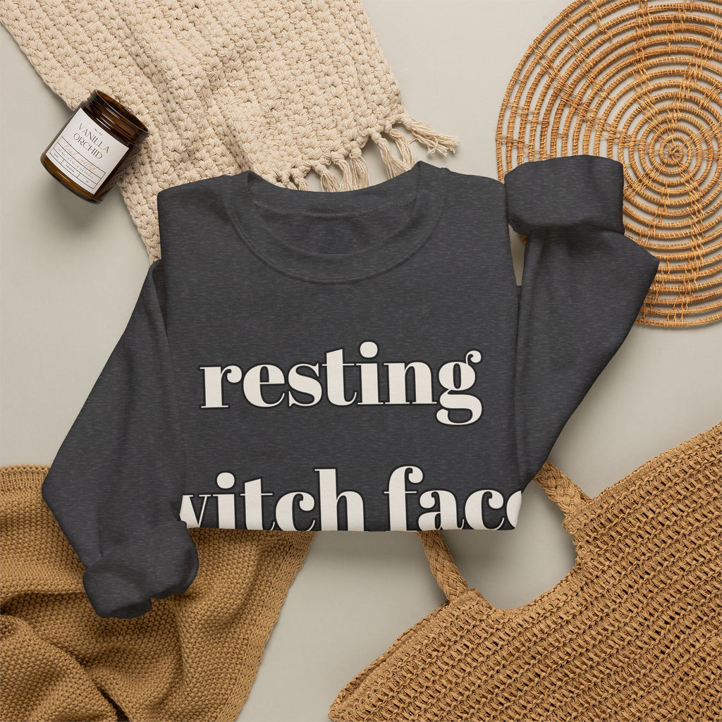 Resting Witch Face Sweatshirt | Funny Halloween Sweatshirt | Spooky Season Sweatshirt | Sarcastic Halloween Gift | Halloween 2026