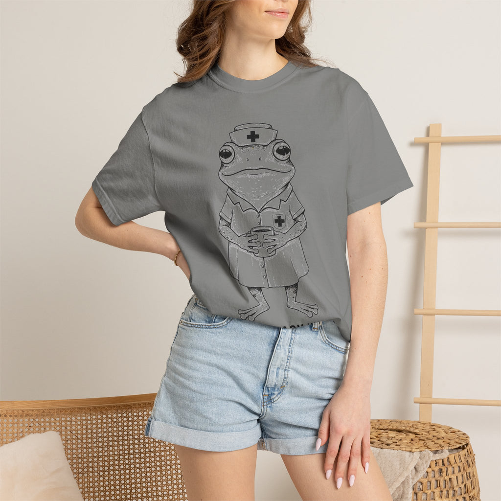 I Have To Ask Weird Stuff Or You'll Die Shirt, Funny Nurse Frog Tee, Sarcastic Triage Nurse Shirt, RN Gift