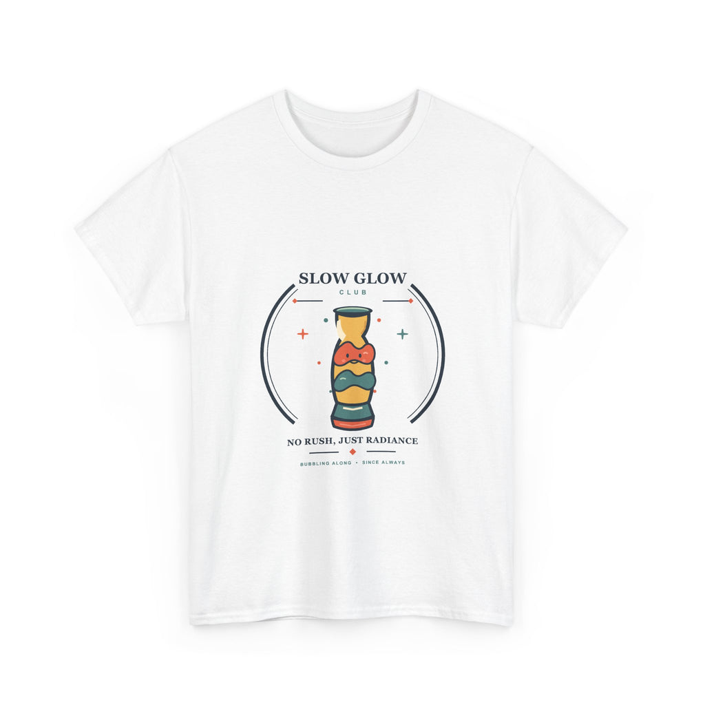Slow Glow Club Tee — No Rush, Just Radiance