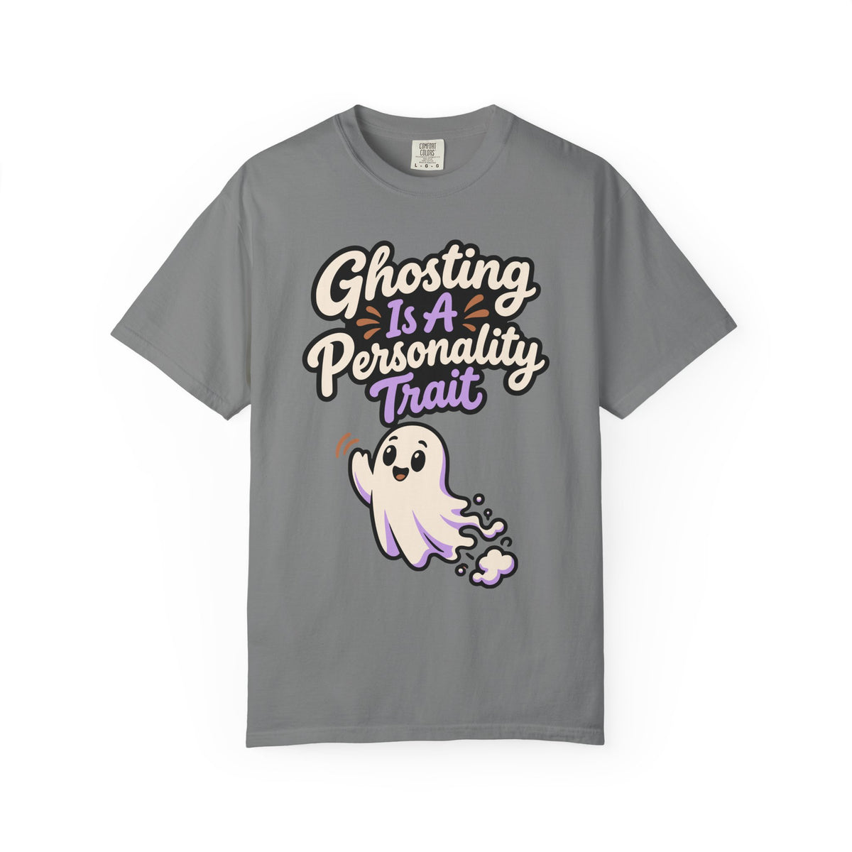 Ghosting Is A Personality Trait Halloween Shirt, Funny Ghost Tee, Retro Humor