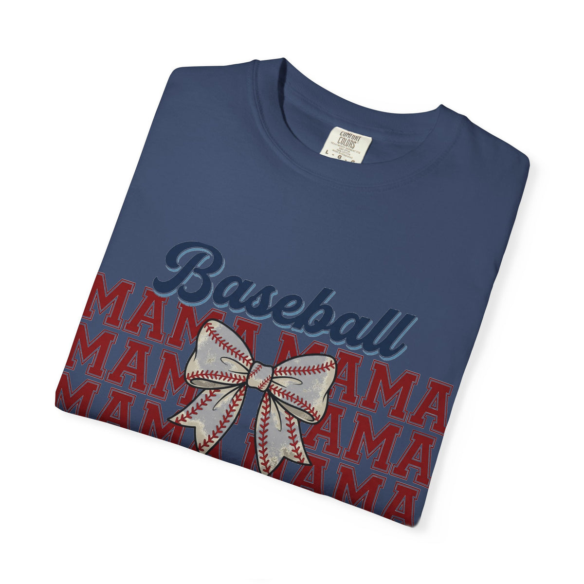 Baseball Mama Three Row Shirt, Varsity Repeat Mama Tee, Baseball Bow Mom Shirt, Little League Gift