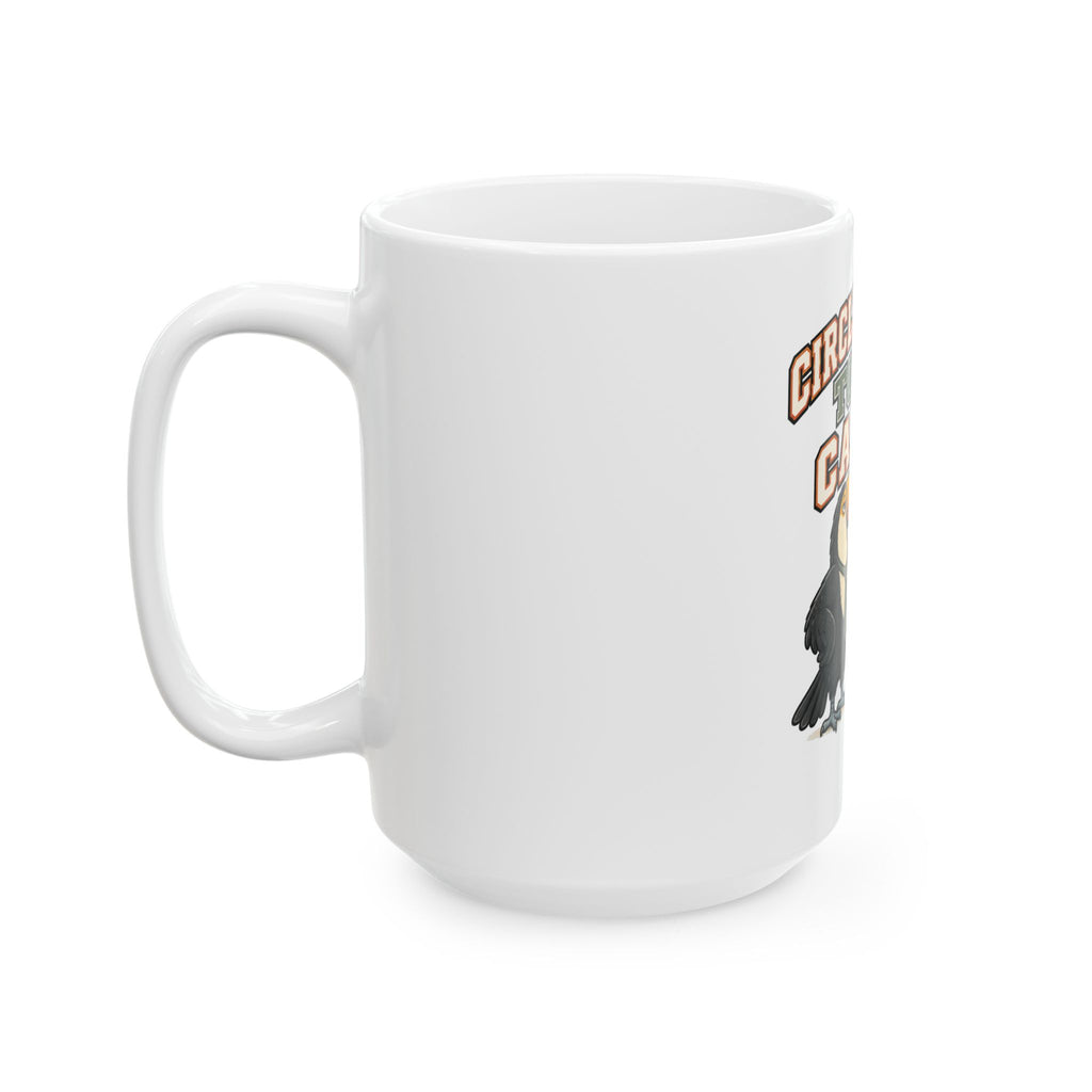 Circling Back To Not Caring Mug, Funny Sarcastic Gift for Coworker, Secret Santa Gift, Coffee Mug 11oz 15oz
