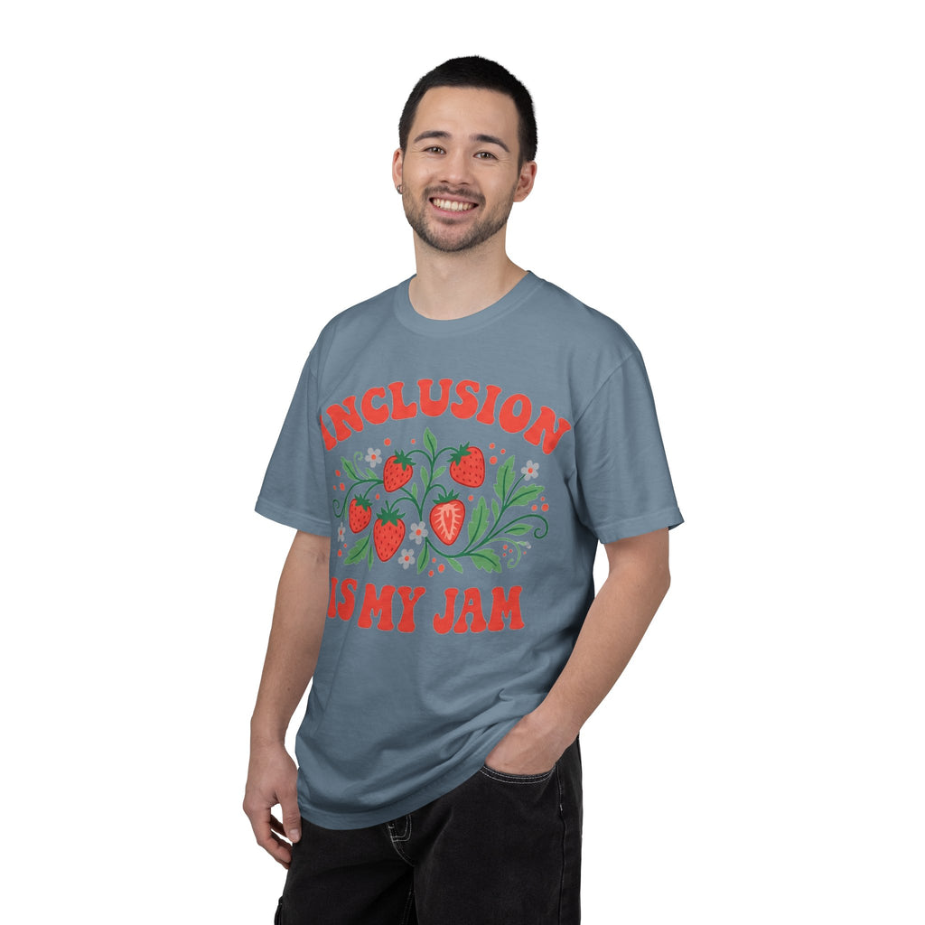 Inclusion Is My Jam Shirt, Strawberry SPED Teacher Tee, Retro Inclusion Shirt, Special Education Gift