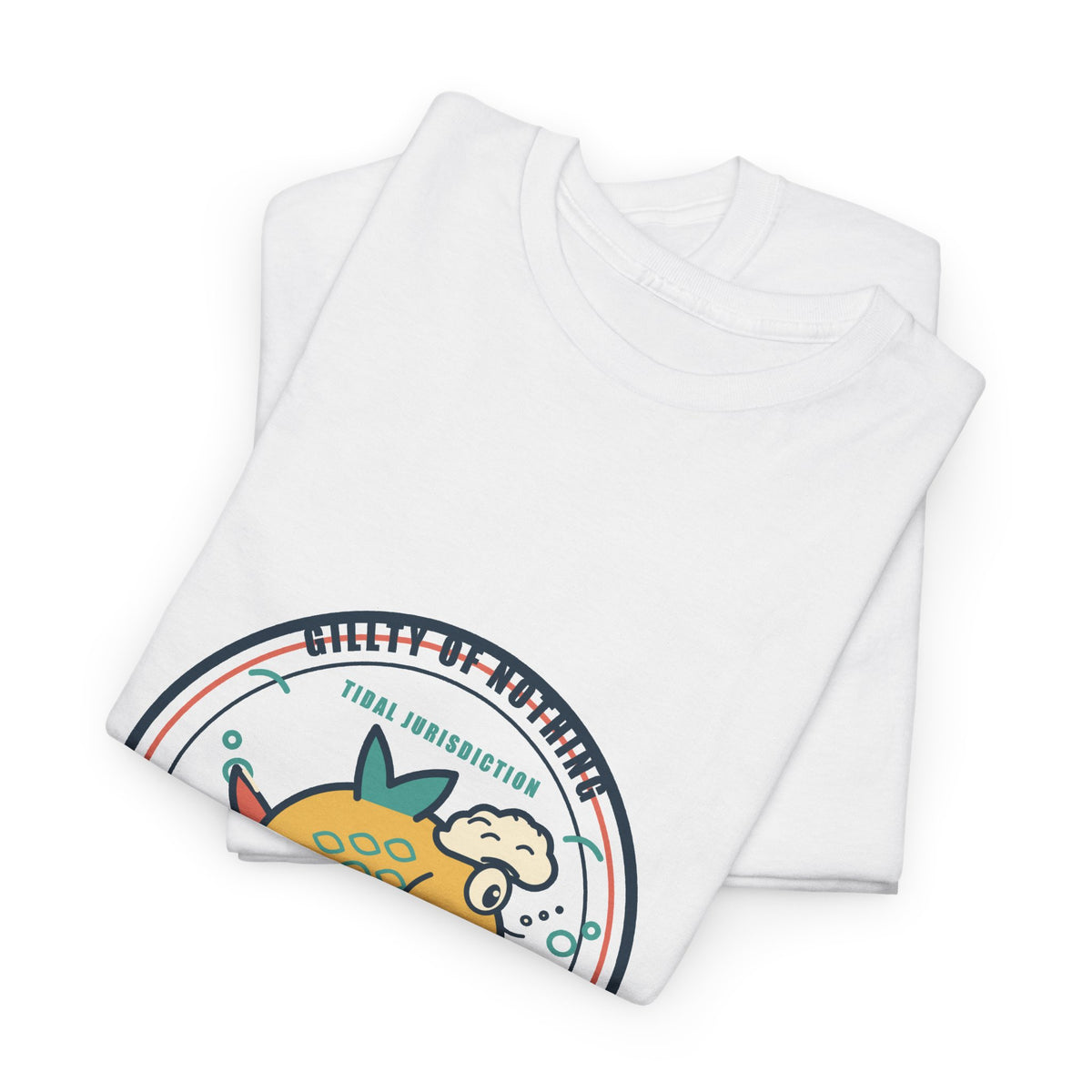 Gillty of Nothing Fish Court Tee – Funny Goldfish Judge Shirt