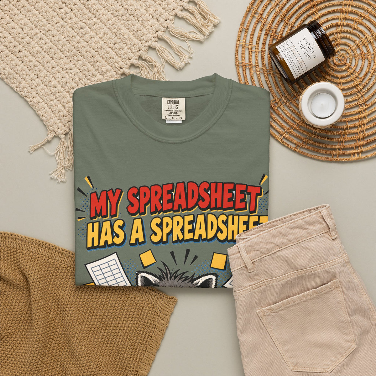 Funny Work Shirt My Spreadsheet Has A Spreadsheet | Office Humor Shirt | Accountant Gift | Coworker Gift