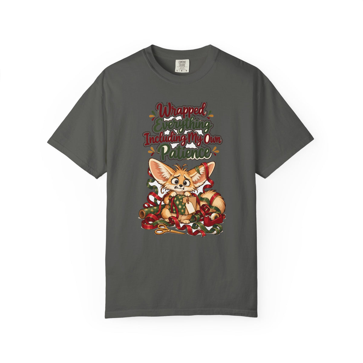 Funny Christmas Mom Shirt Wrapped Everything Including My Own Patience Shirt, Funny Mom Gift, Christmas Gift, Funny Shirt