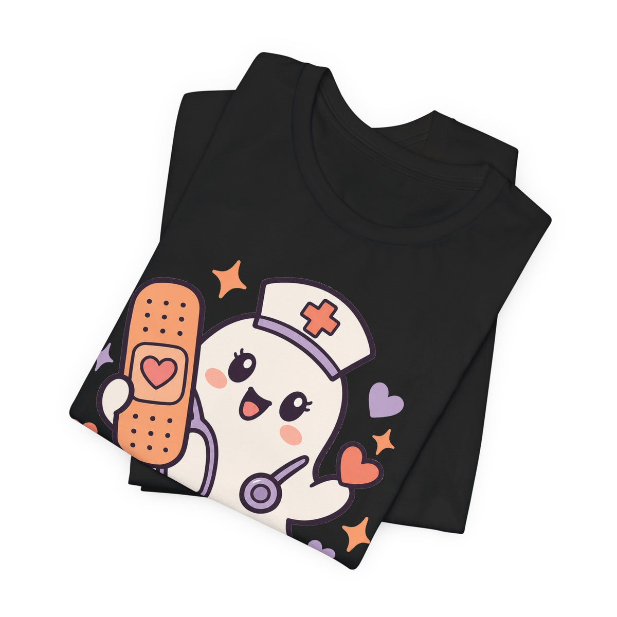 Nurse Halloween Shirt Boo Boo Fixer Ghost Nurse | Cute Kawaii Nurse Halloween Shirt | Healthcare Worker Gift | Halloween 2026