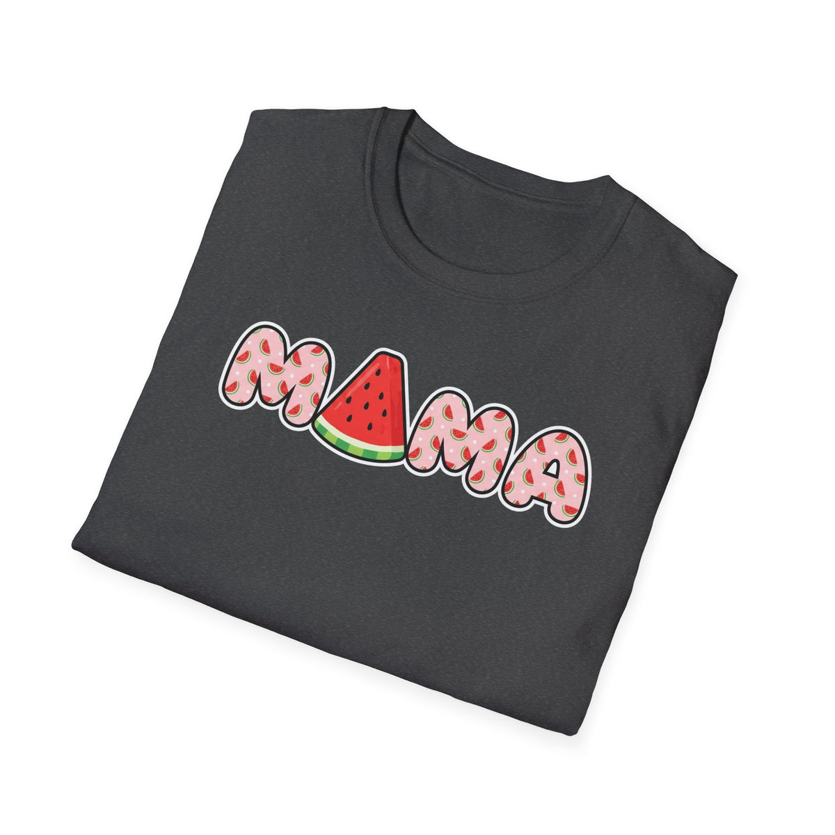 Mama Shirt, Watermelon Letters Summer Mom Tee, Mothers Day Gift