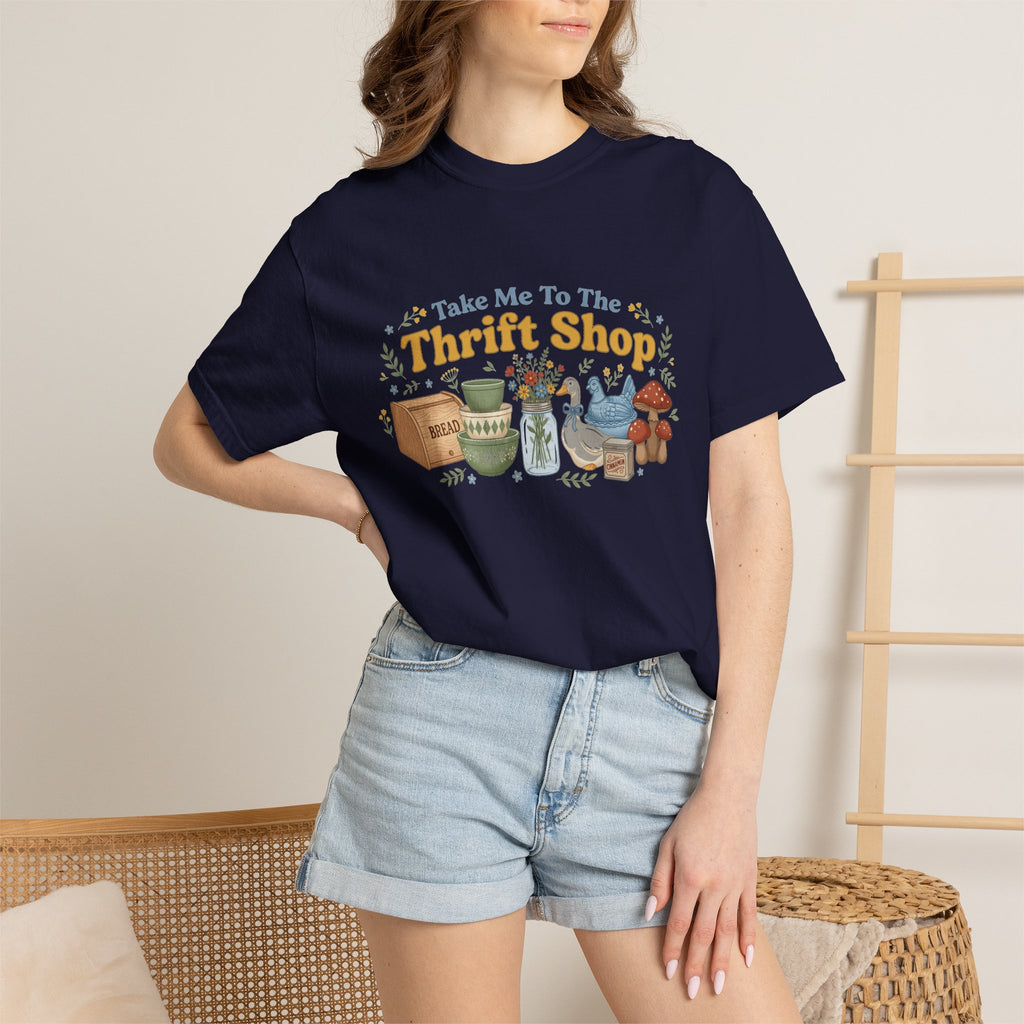 Take Me To The Thrift Shop Shirt, Vintage Pyrex Thrifting Tee, Secondhand Lover Shirt, Thrifter Gift