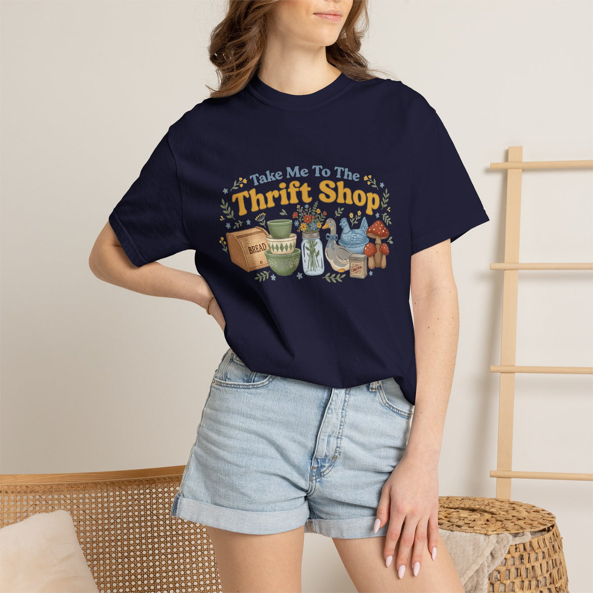 Take Me To The Thrift Shop Shirt, Vintage Pyrex Thrifting Tee, Secondhand Lover Shirt, Thrifter Gift