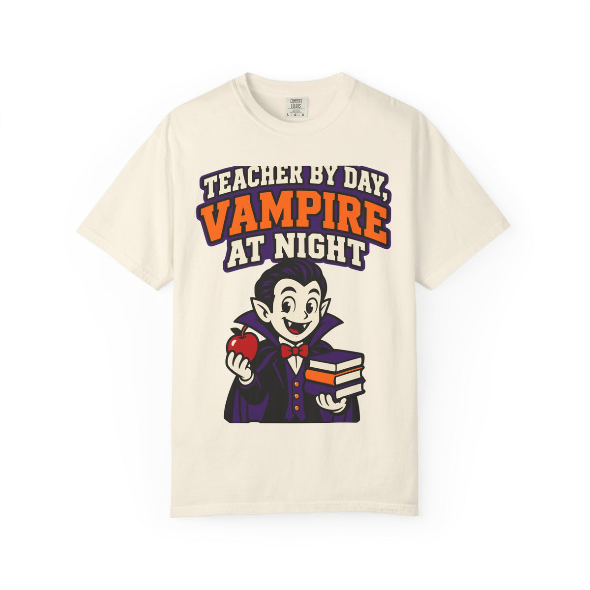 Teacher By Day, Vampire At Night Halloween Shirt, Funny Teacher Vampire Tee