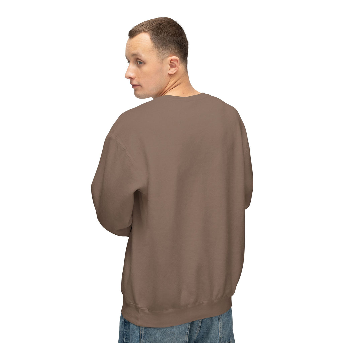 Electrician Crewneck Sweatshirt — "Keepin' Your Lights On" Graphic