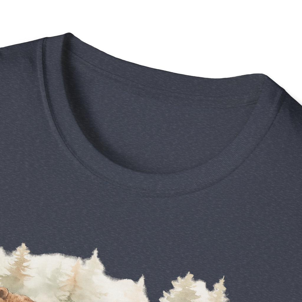 Mama Bear T-Shirt — Woodland Bear Mom Graphic Tee
