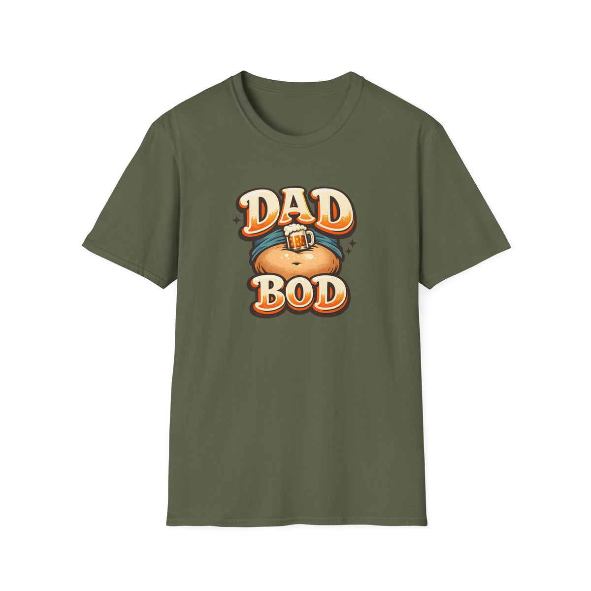 Dad Bod T-Shirt — Funny Father’s Day Graphic Tee
