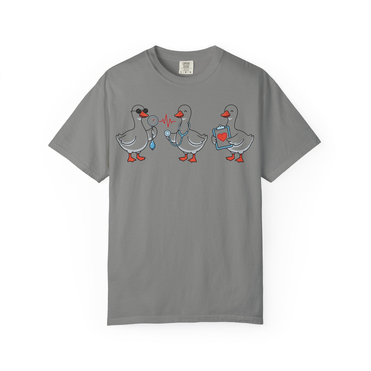 Silly Goose Nurse Squad Shirt, Funny Nurse Geese Tee, Stethoscope Goose Shirt, Nurse Team Gift