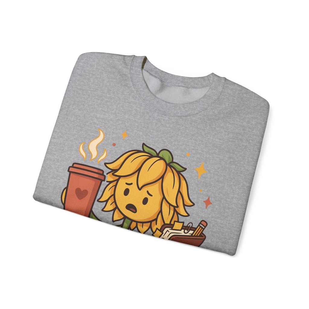 Sarcastic Sweatshirt For Women Undercaffeinated And Overcommitted | Funny Coffee Quote Sweatshirt | Busy Mom Humor Sweatshirt