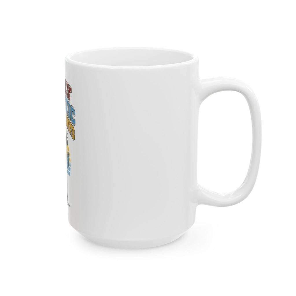 Mildly Athletic On Good Days Mug, Funny Gym Lover Gift for Him Her, Workout Christmas Gift, Coffee Mug 11oz 15oz
