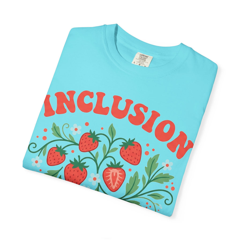 Inclusion Is My Jam Shirt, Strawberry SPED Teacher Tee, Retro Inclusion Shirt, Special Education Gift