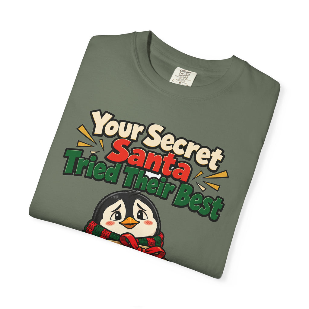 Your Secret Santa Tried Their Best Shirt | secret santa gift | Work Gift