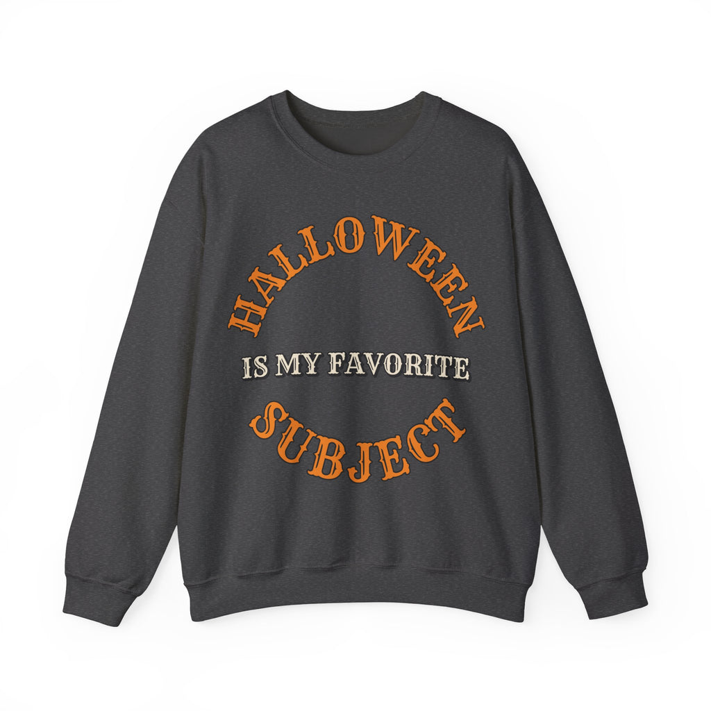 Halloween Is My Favorite Subject Sweatshirt | Teacher Halloween Sweatshirt | Spooky Teacher Sweatshirt | Gift for Teachers | Halloween 2026