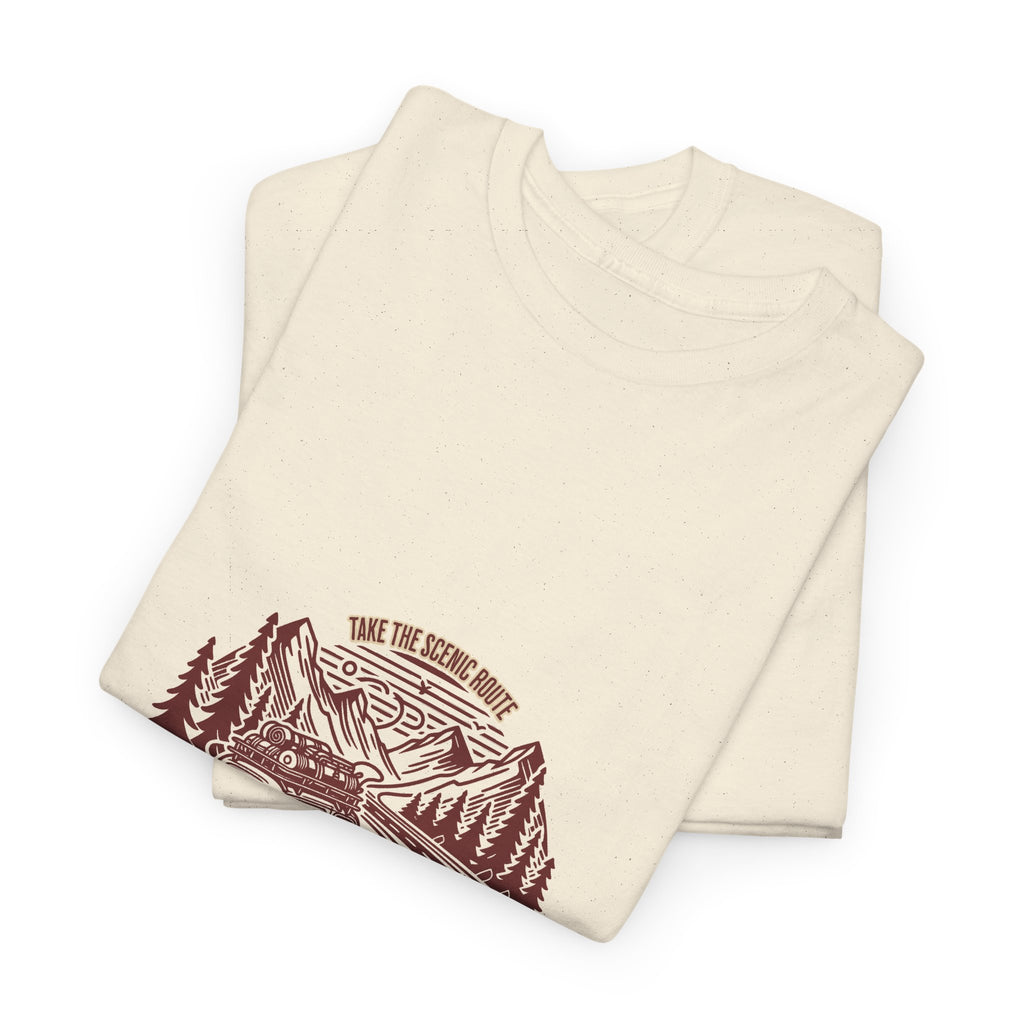Scenic Detour Club T-Shirt | Retro Road Trip Graphic Tee
