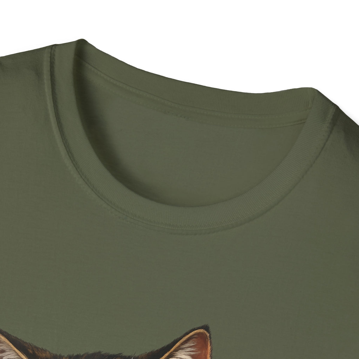 Smoking Cat T-Shirt — Retro Tabby Graphic Tee for Cat Lovers