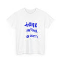 Honk Patrol Goose On Duty Funny T-Shirt | Retro Goose Graphic Tee