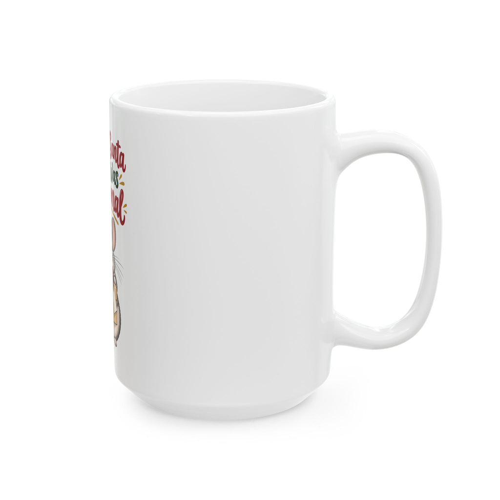 My Secret Santa Budget Was Emotional Mug, Funny Coworker Christmas Gift, Secret Santa Stocking Stuffer, 11oz 15oz Coffee Mug