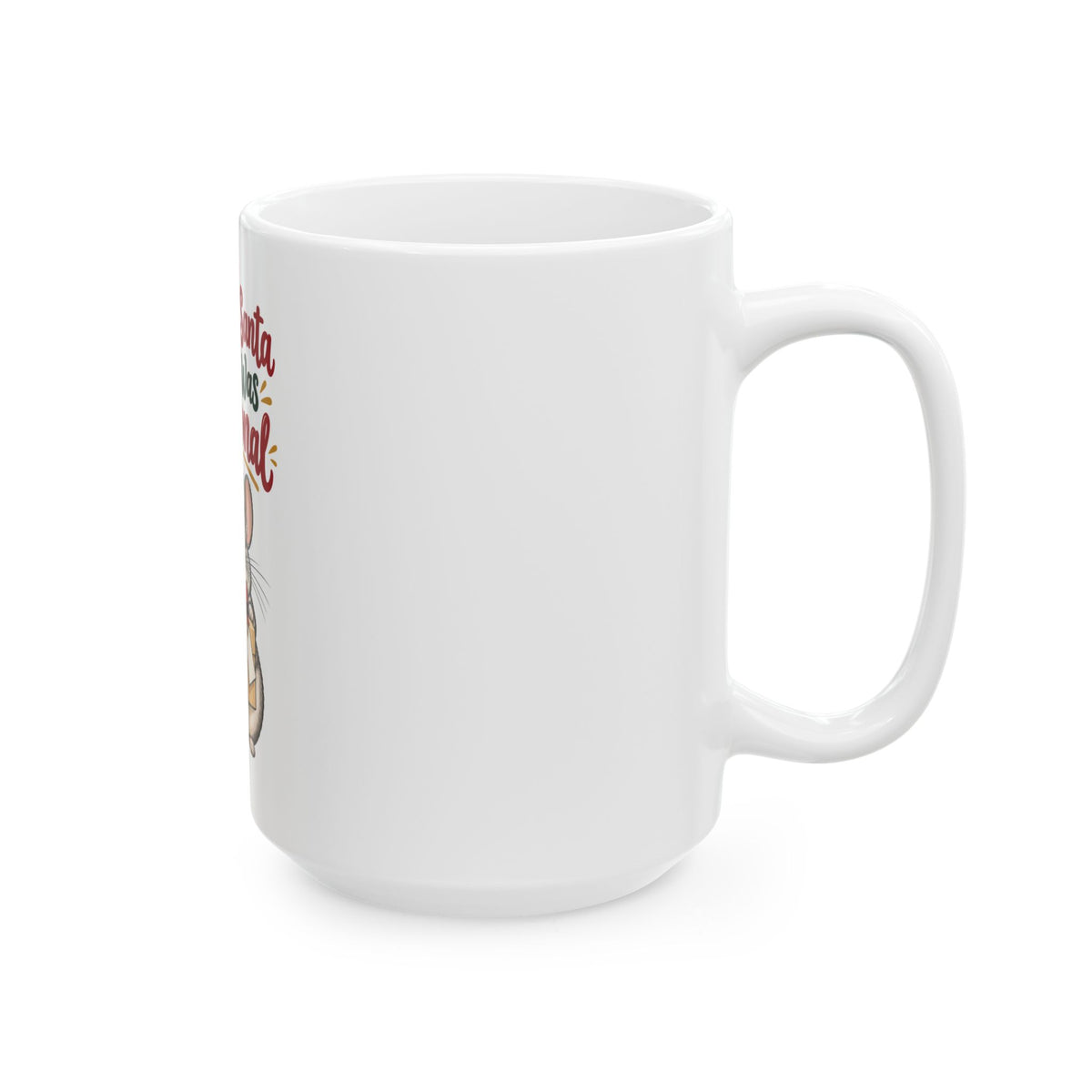 My Secret Santa Budget Was Emotional Mug, Funny Coworker Christmas Gift, Secret Santa Stocking Stuffer, 11oz 15oz Coffee Mug